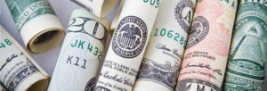 American Currency used here to represent embezzlement
