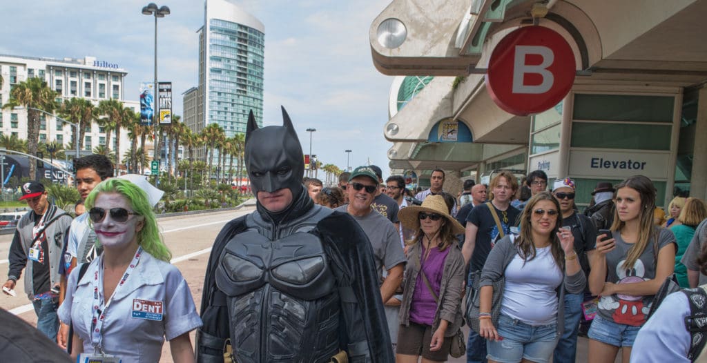 Batman at Comic Con San Deigo